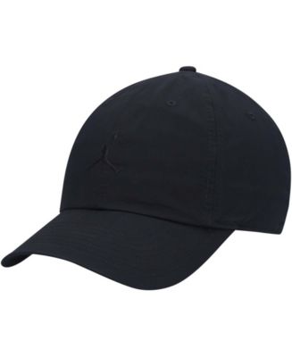 Jordan Brand Men's Black Heritage86 Washed Adjustable Hat - Macy's