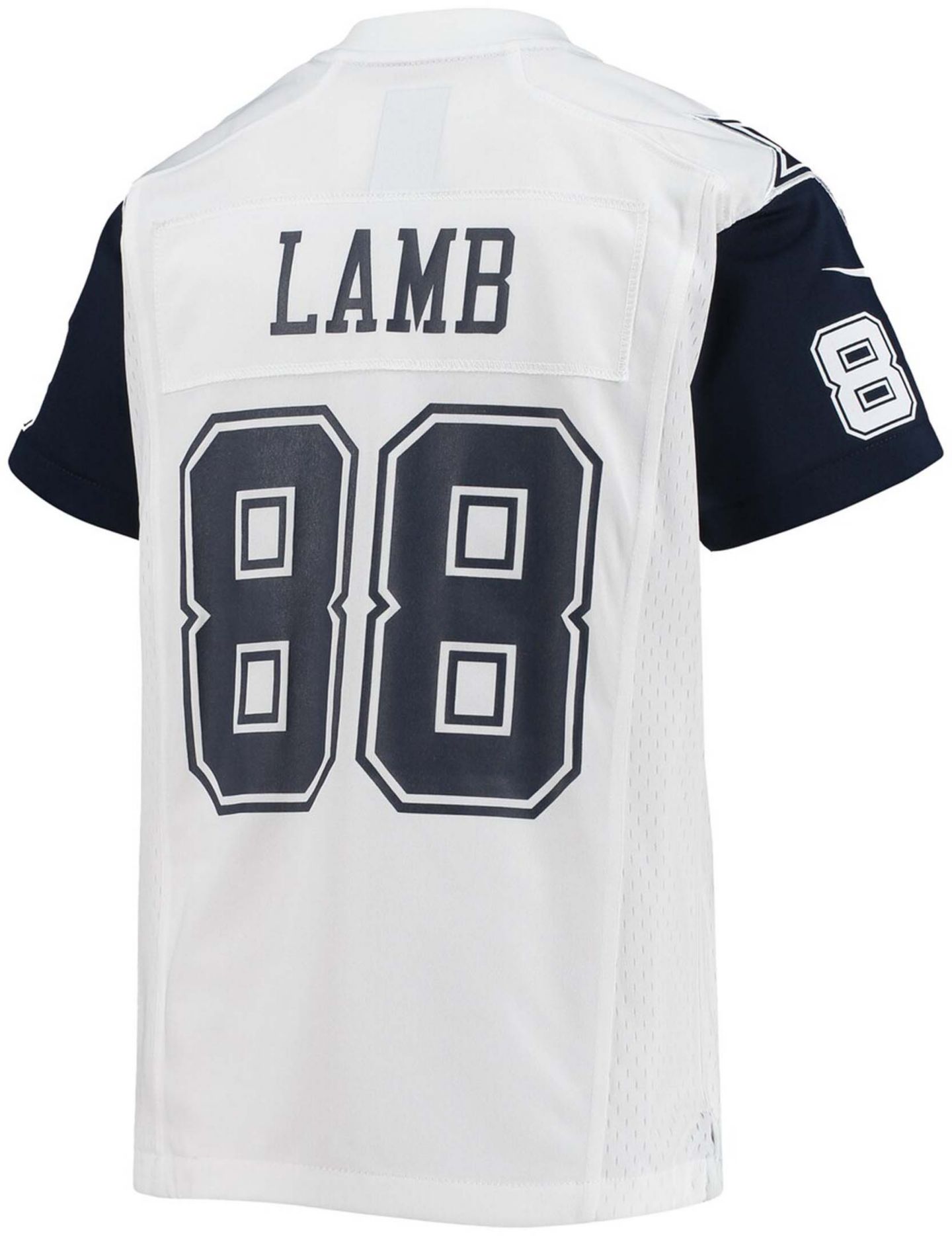 Детская игровая джерси Nike CeeDee Lamb Dallas Cowboys Alternate, цвет: Белый — фото 3