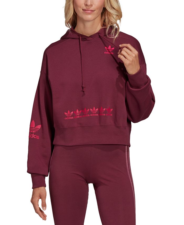 adidas Women's Cropped Hoodie Macy's