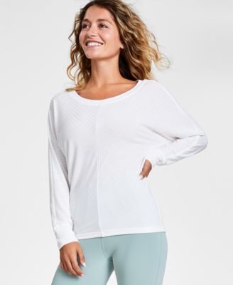 Photo 1 of SIZE L Jenni Style Not Size Super-Soft Long-Sleeve Top, Created for Macy's