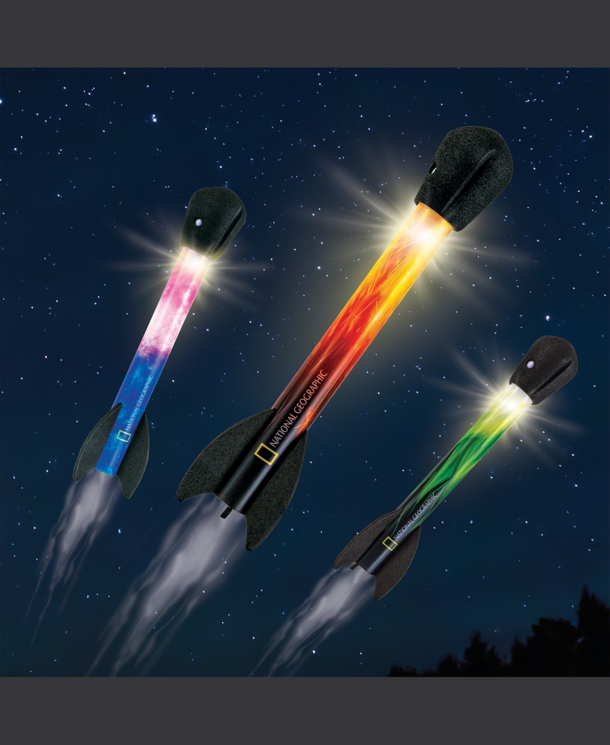 Shop National Geographic Light Up Air Rockets In N,a