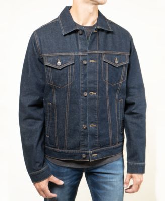 Lazer Men's Denim Trucker Jacket & Reviews - Coats & Jackets - Men - Macy's