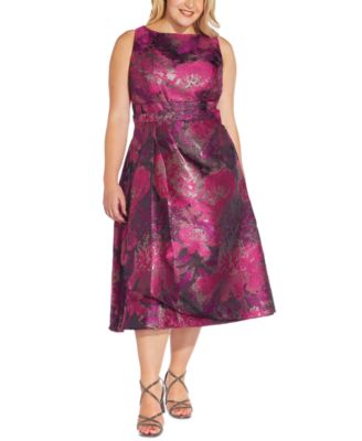 fit and flare plus size dresses