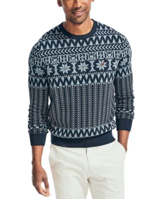 Classic-Fit Fair Isle Sweater 