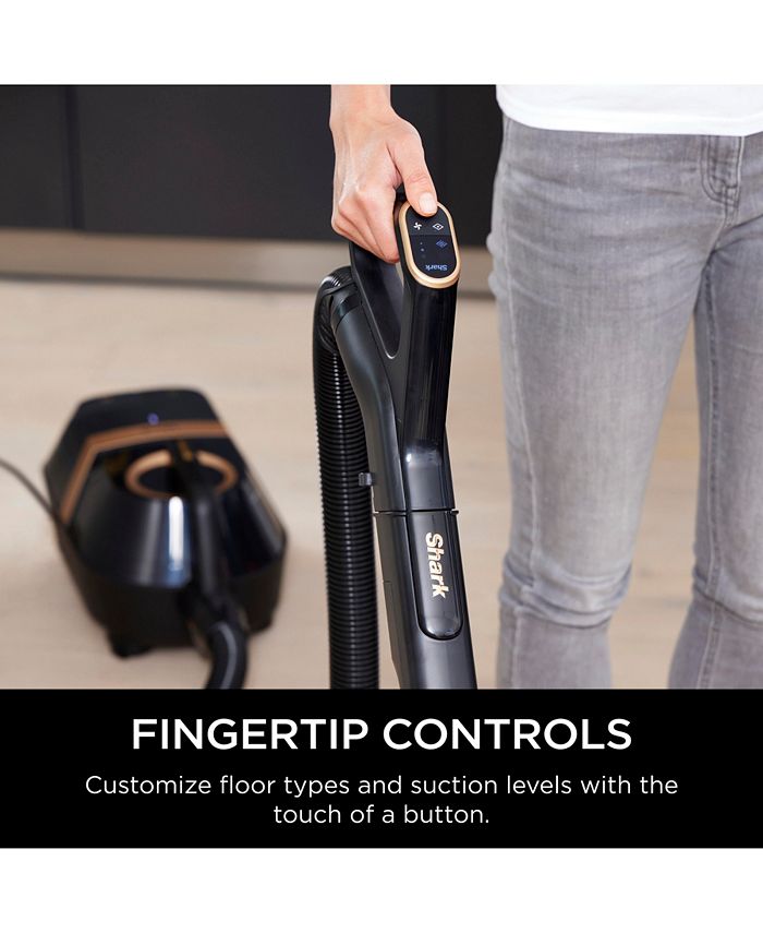 Shark Vertex™ Bagless Corded Canister Vacuum with DuoClean® PowerFins™ CZ2001 Macy's