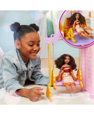 Disney Princess Ultimate Celebration Castle Set, 4" Tall Doll House