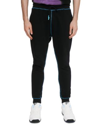 ELEVEN PARIS - Men's Regular-Fit Exposed Seam Fleece Joggers