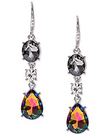 Crystal & Stone Linear Drop Earrings, Created for Macy's