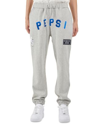 nANA jUDY - Men's Pepsi Embroidered Logo Fleece Track Pants