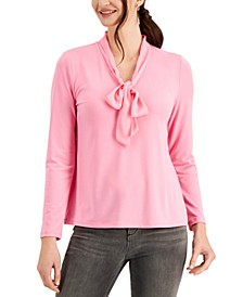 Tie Neck Top, Created for Macy's