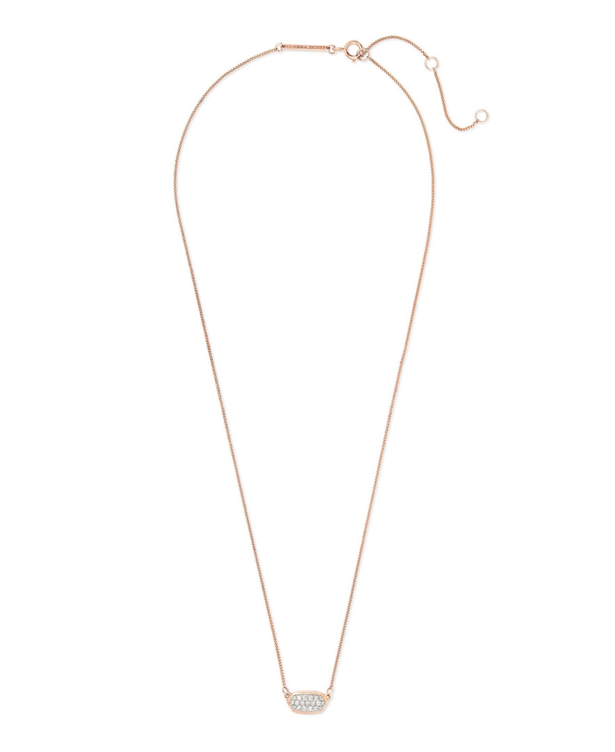 Kendra Scott Lisa 14k Gold Diamond Pendant Necklace Smart Closet