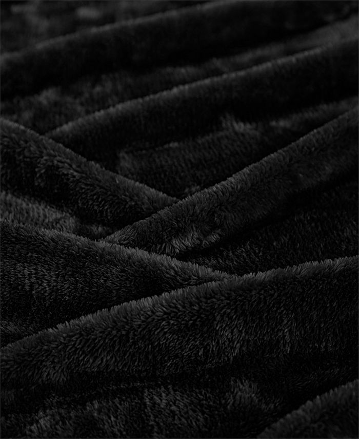 Superior Wrinkle Resistant Plush Fleece Blanket, Twin - Macy's