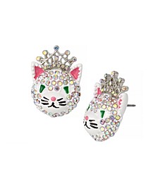 Cat Fairy Stud Earrings