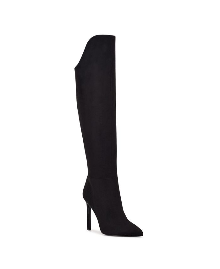 Nine West Women's Teleena Wide Calf Tall Heeled Boots & Reviews - Boots ...