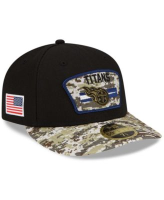 : New Era Men's Cowboys Heather Black Salute to Service