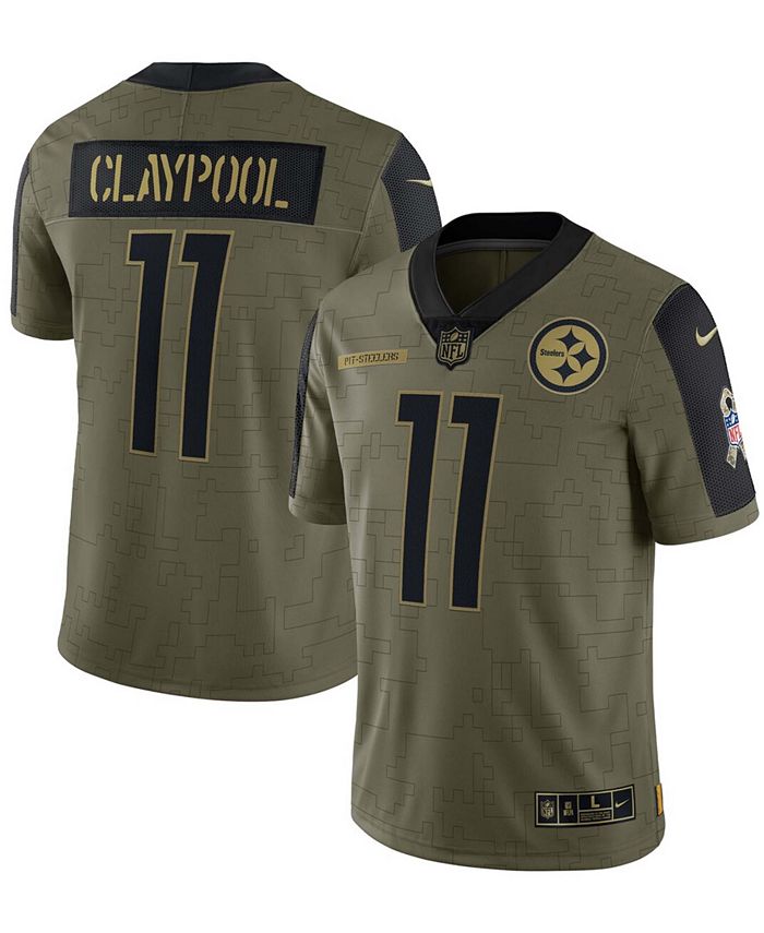 Nike Men's Chase Claypool Olive Pittsburgh Steelers 2021 Salute To Service  Limited Player Jersey - Macy's