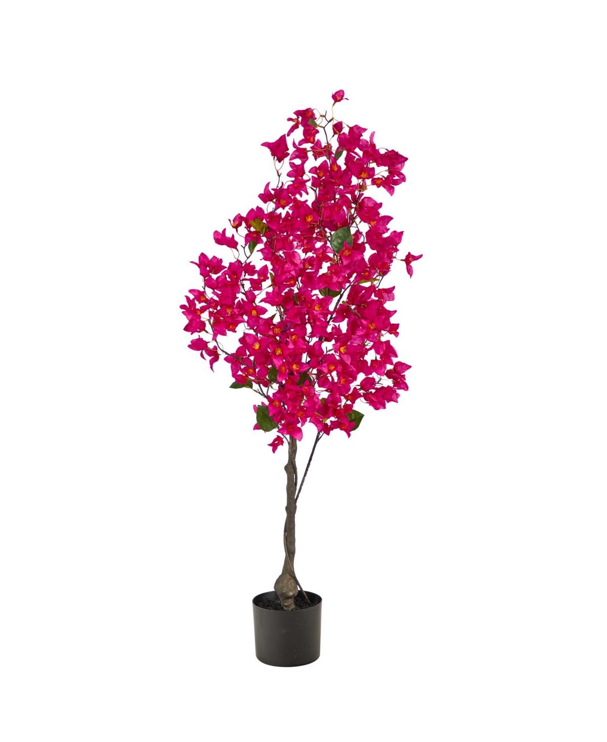 Nearly Natural 4' Bougainvillea Artificial Tree In Pink