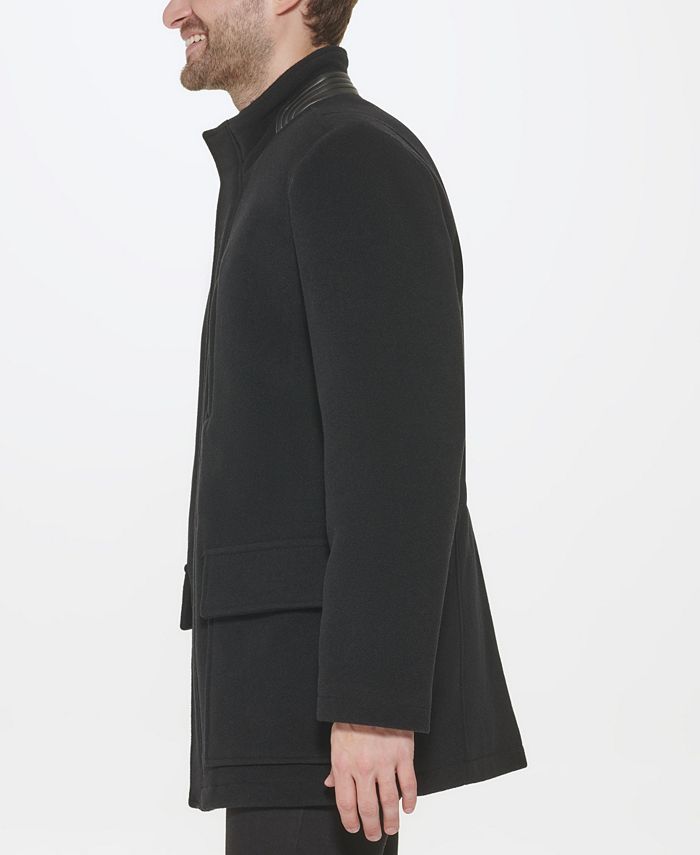 Cole Haan Men's Classic Wool Plush Car Coat Macy's