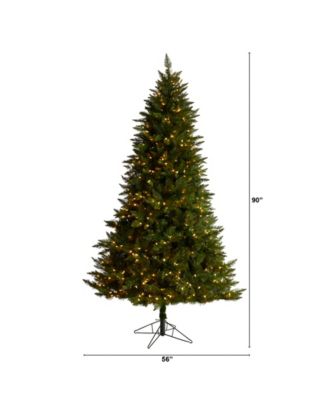 Vermont Spruce Artificial Christmas Tree, 7.5'
