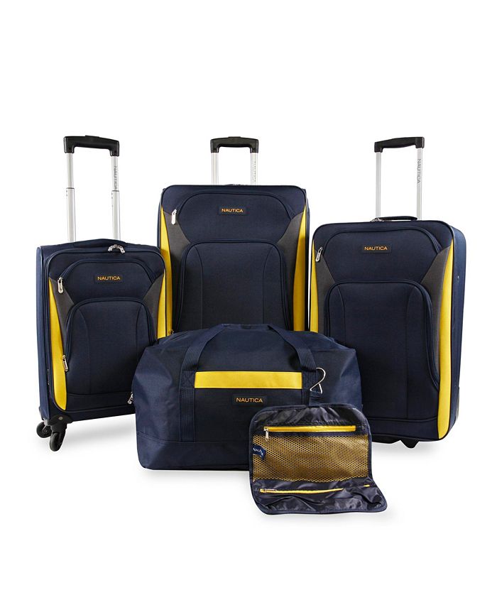 Nautica Open Seas Collection 5pc Softside Luggage Set & Reviews