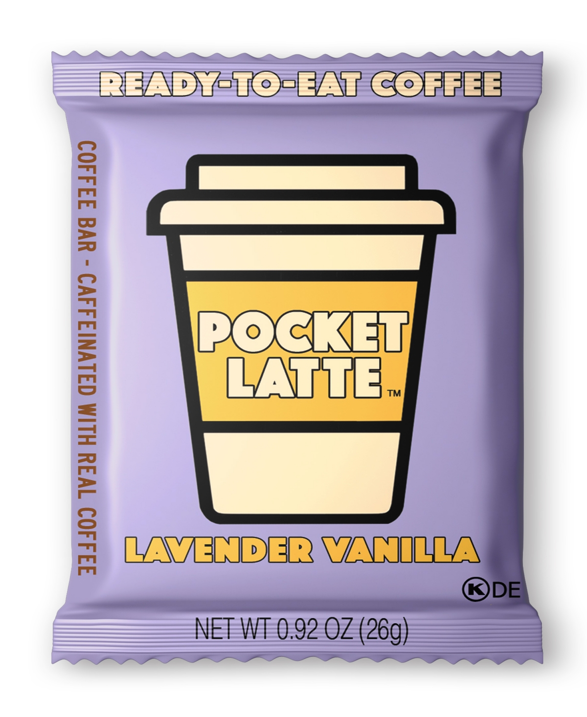 Pocket Latte Lavender Vanilla Coffee Bar, 12 Pack