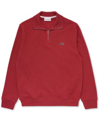 lacoste red sweatshirt