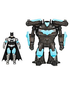 4-inch Batman Action Figure with Transforming Tech Armor, Kids Toys for Boys Ages 3 and Up