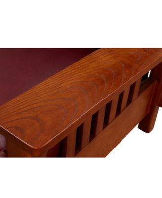 Harrison Leather Pushback Recliner