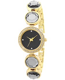 Women's Gold-Tone Crystal Bracelet Watch 10mm, Created for Macy's