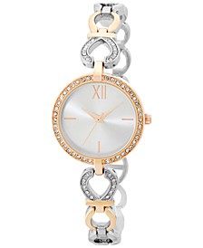 Two-Tone Crystal Bracelet Watch 30mm, Created for Macy's