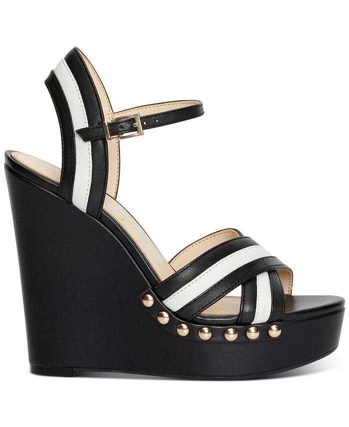 Jessica Simpson Women's Tellira Crisscross Platform Sandals - Macy's