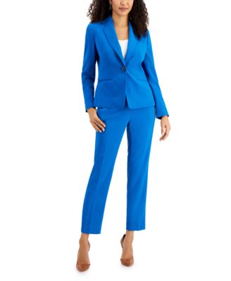 Le Suit One-button Slim-leg Pantsuit 