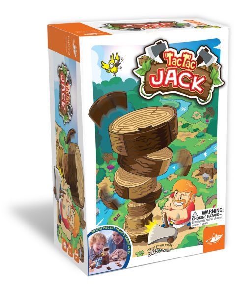 Детская настольная игра FoxMind Games Tac Tac Jack Board Game, Ages 5+