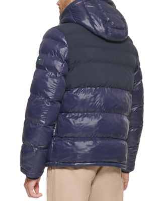 tommy hilfiger shiny jacket