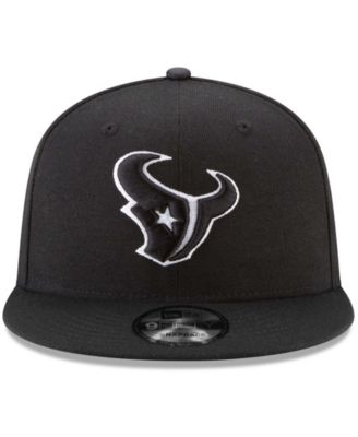 New Era Men's Black Houston Texans B-Dub 9Fifty Adjustable Hat - Macy's