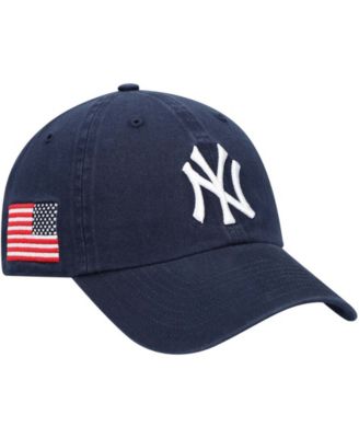 Men's Navy New York Yankees Heritage Clean Up Adjustable Hat