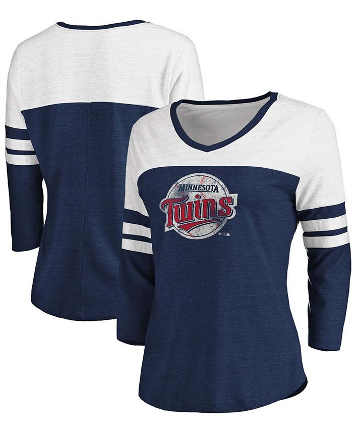 Men's Minnesota Twins Fanatics Branded Heathered Red Weathered