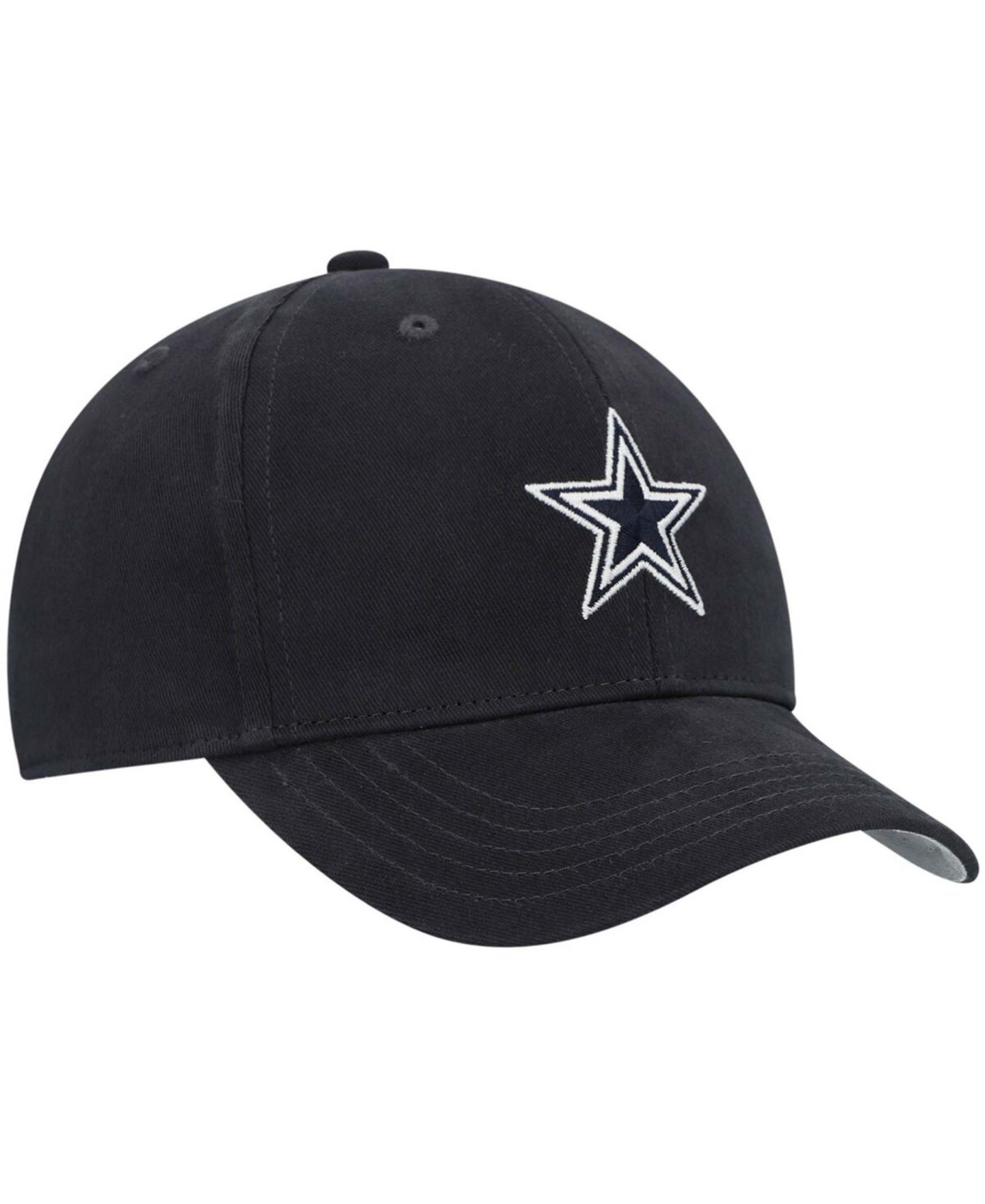 Кепка '47 Brand Navy Dallas Cowboys Basic MVP Adjustable Hat для малышей — фото 4
