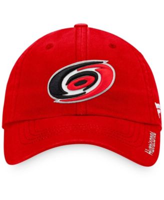 Women's Red Carolina Hurricanes Primary Logo Adjustable Hat
