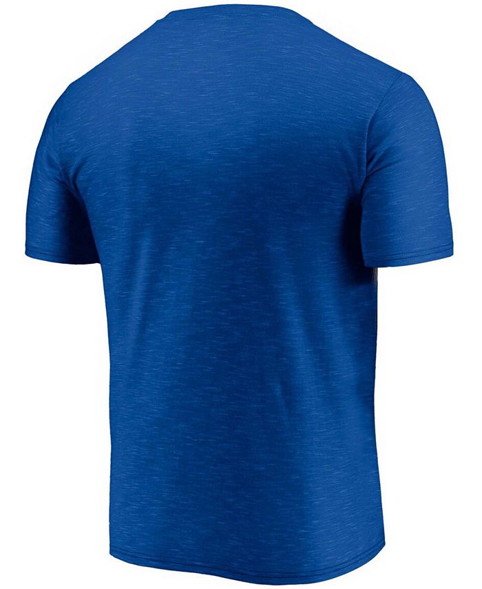 Fanatics Men's Royal Chicago Cubs Primary Pill Space Dye T-shirt - Macy's