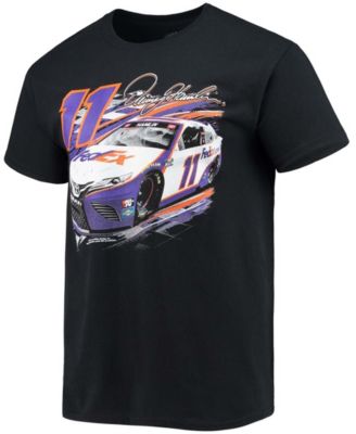 Joe Gibbs Racing Team Collection Men's Black Denny Hamlin Fuel T-shirt ...