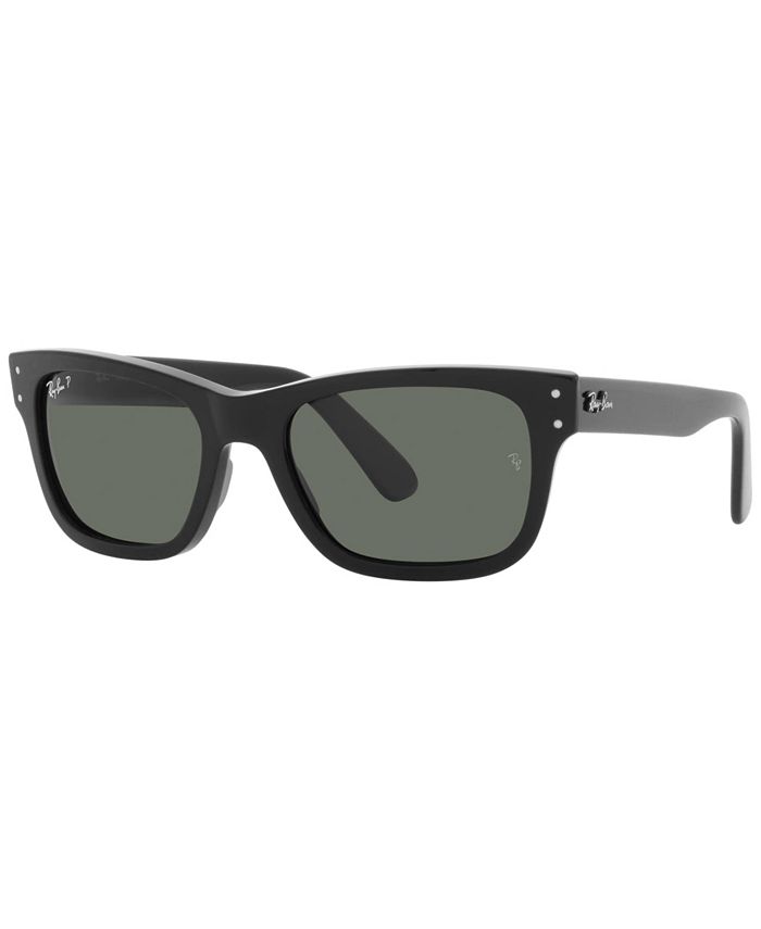 Ray Ban RB2283 Mr Burbank Sunglasses - 901/58 Black/Polar Green