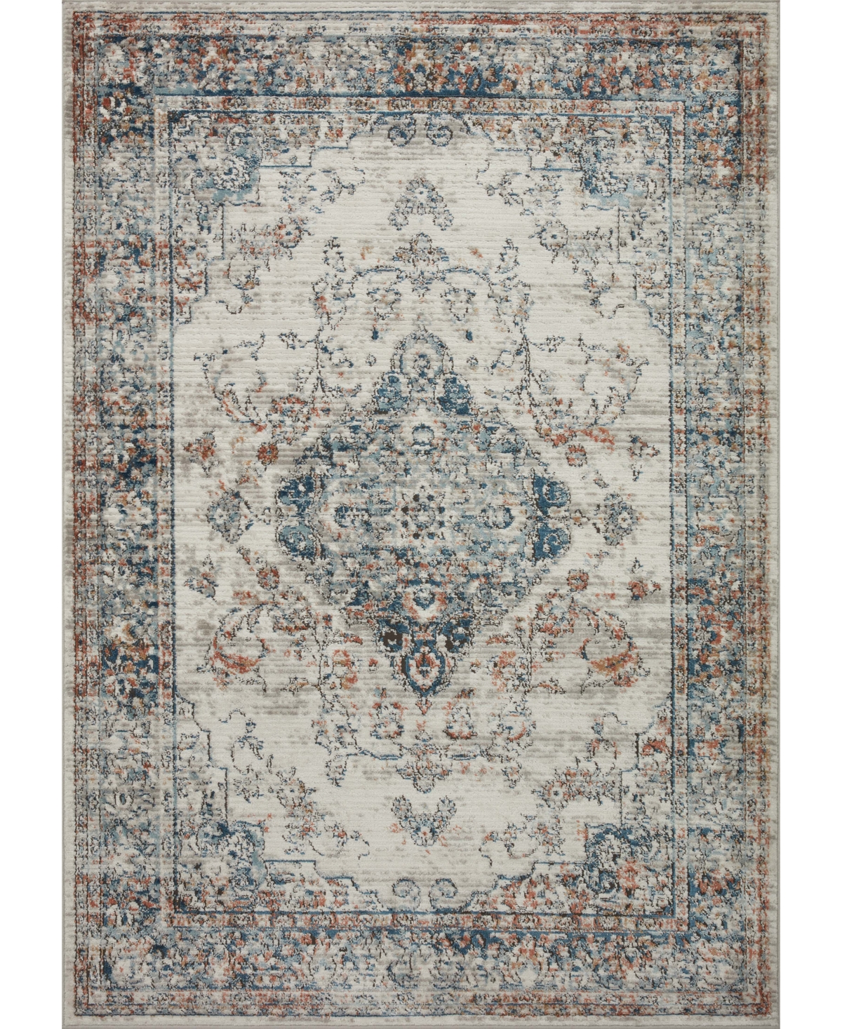 Loloi Ii Bianca Bia-10 6'7in x 9'2in Area Rug - Ivory