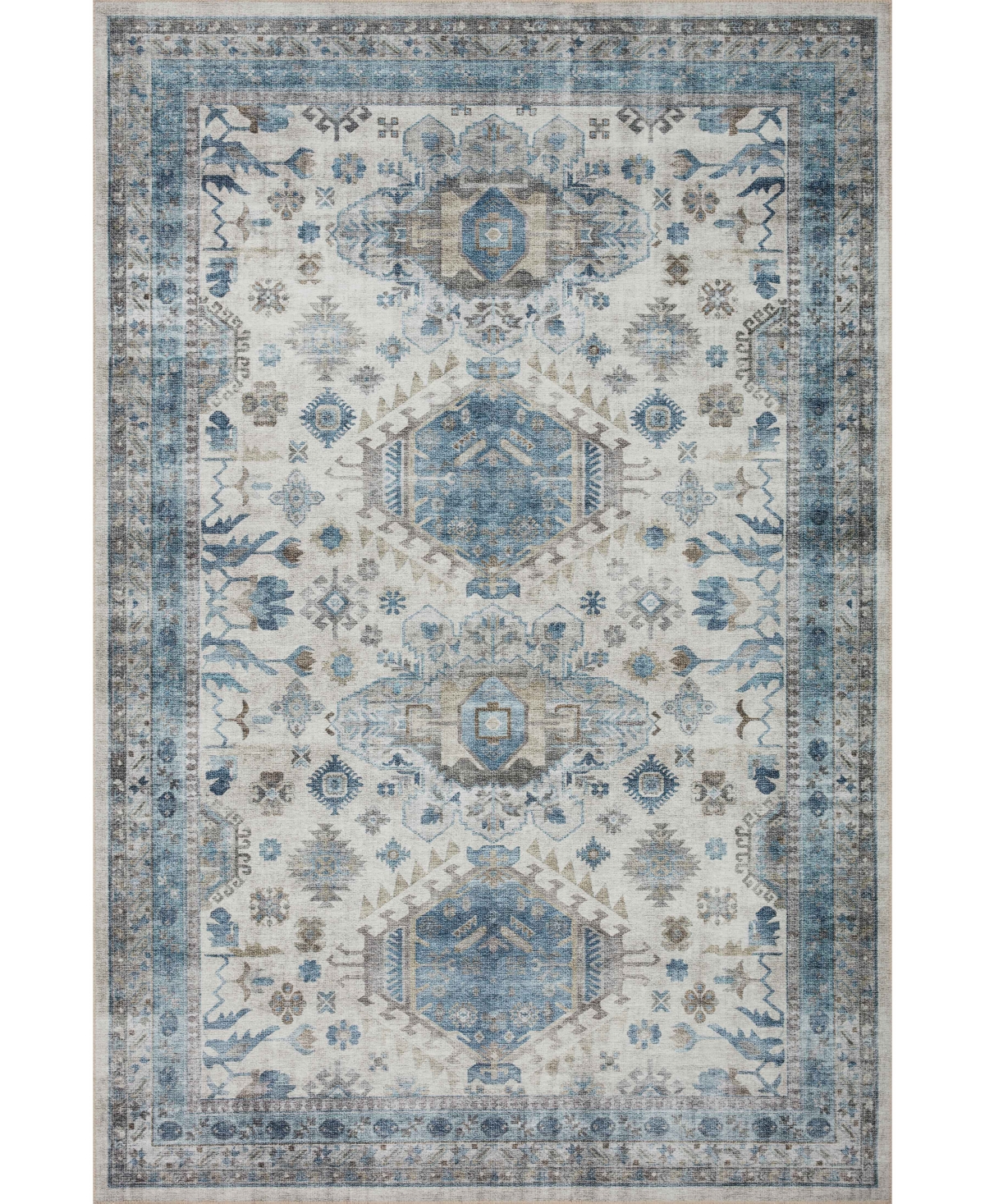 Loloi Ii Heidi Hei-04 8'6in x 11'6in Area Rug - Ivory
