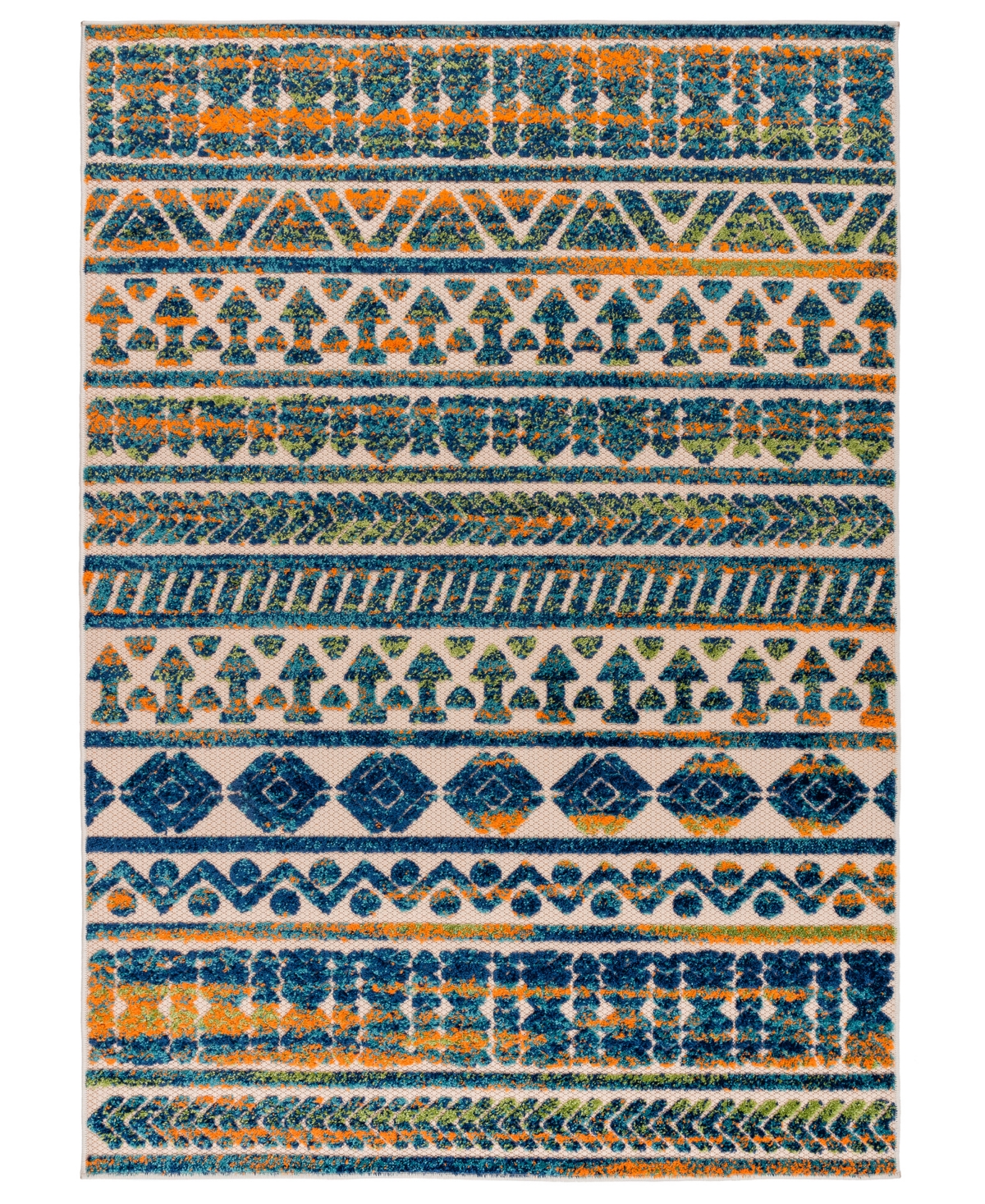 Main Street Rugs Open Doors 8020 7'10in x 10' Outdoor Area Rug - Multi