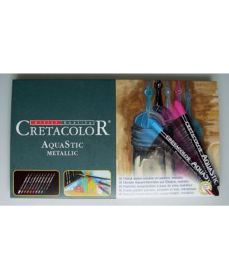 Cretacolor AquaStic Oil Pastel Set, 10 Colors