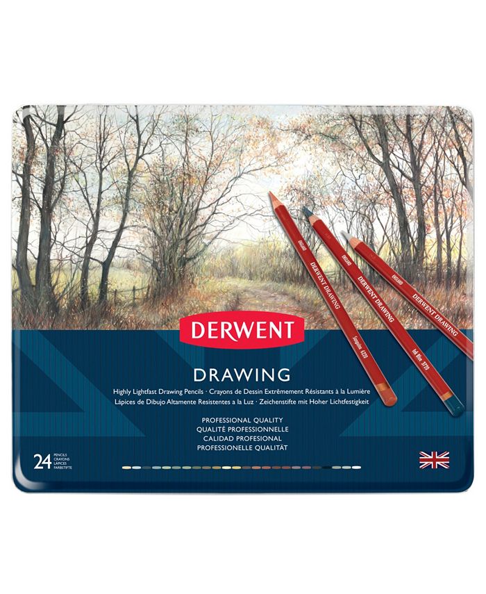 Derwent Drawing Set, 24 Pencils Macy's