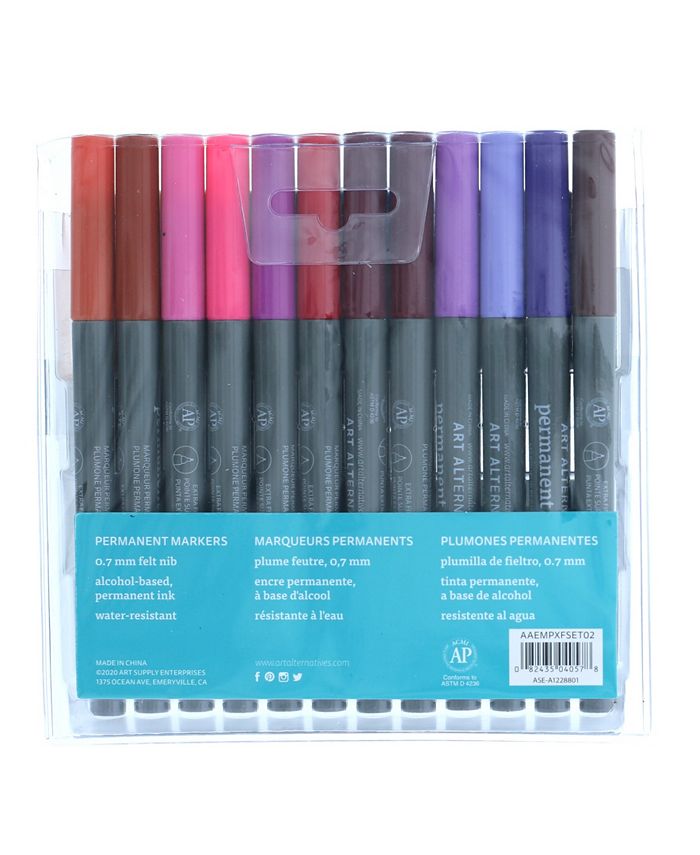 Art Alternatives Permanent ExtraFine Marker Set, 24 Markers Macy's