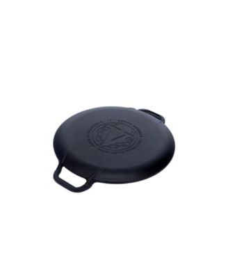 10" Comal with 2 Side Handles, Seasoned