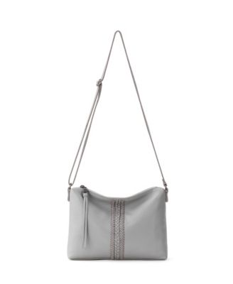 gray purse